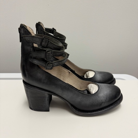 Freebird by Steven Randi Heels Black Leather | Size 9 - Picture 5 of 8